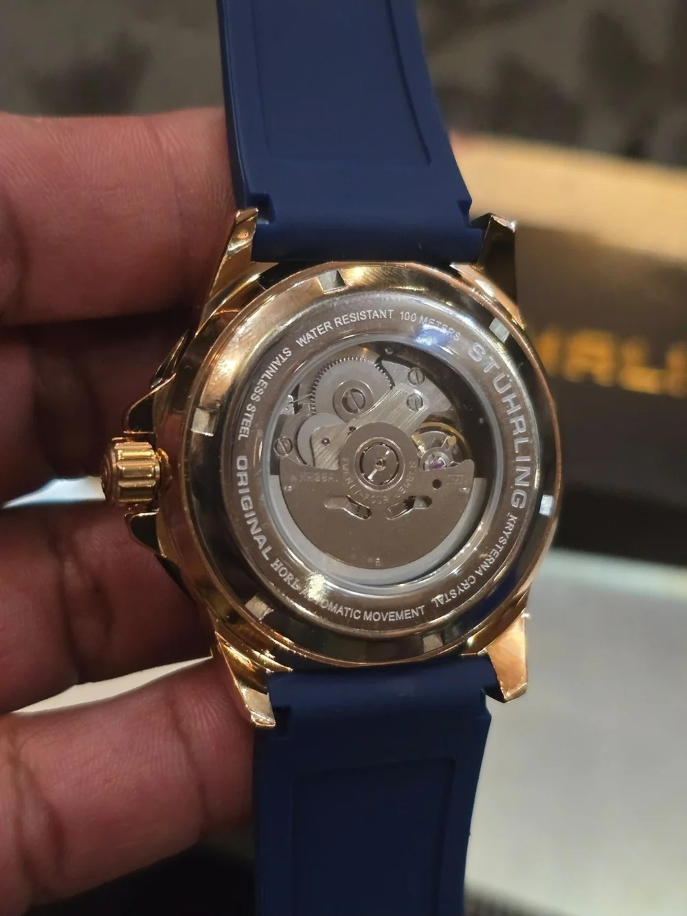 Stuhrling Original Edwardian Automatic 44mm Skeleton